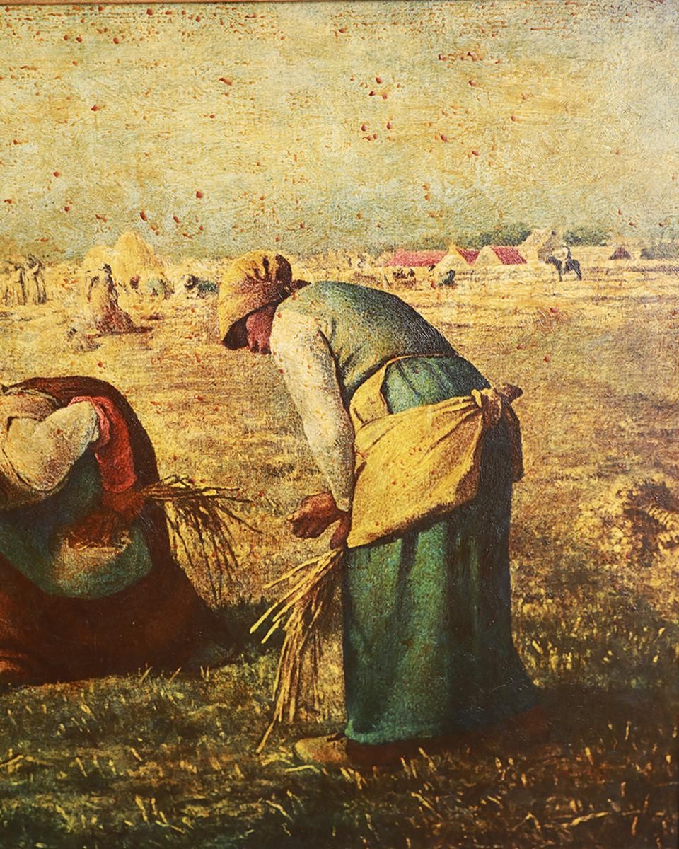 フランスアンティーク ウォールアート.70 (オイルペイント