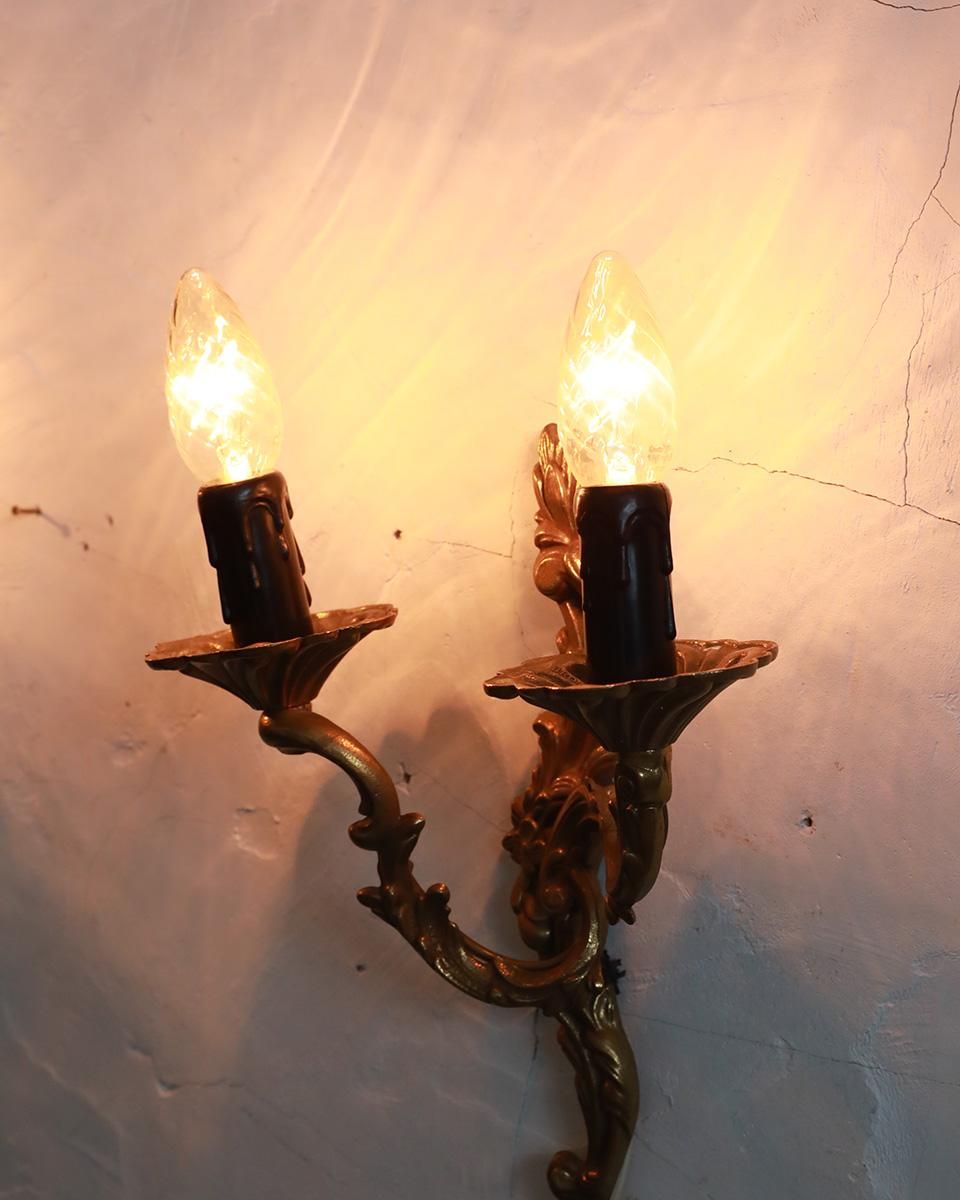 フランスアンティーク 真鍮ウォールランプ.52 | Antiques Knock