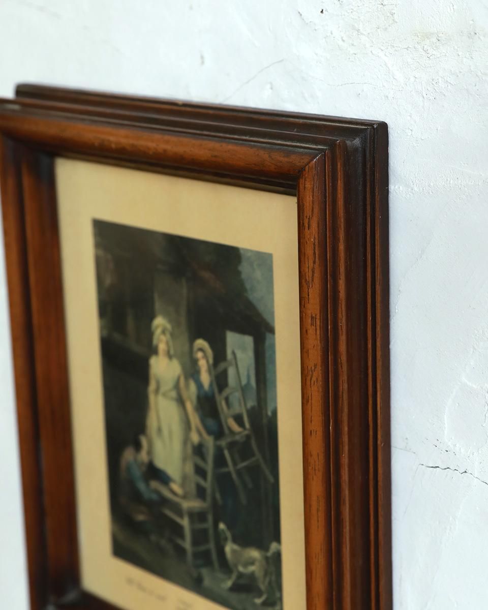 アンティーク絵画 1920年 イギリス シェパード イギリスアンティーク ウォールアート.73 （複製画） イラスト