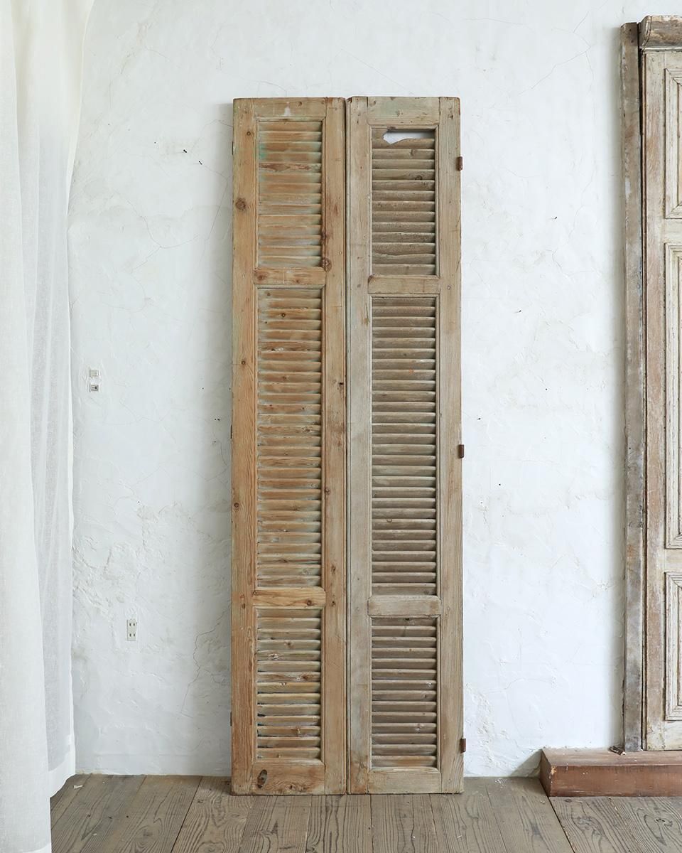 フランスアンティーク 建具・ルーバー フレンチヴォレー.2