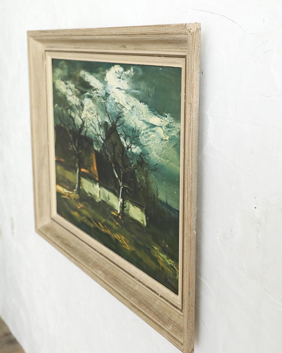 風景画 アンティーク イギリスアンティーク ウォールアート.74 （風景画） イラスト