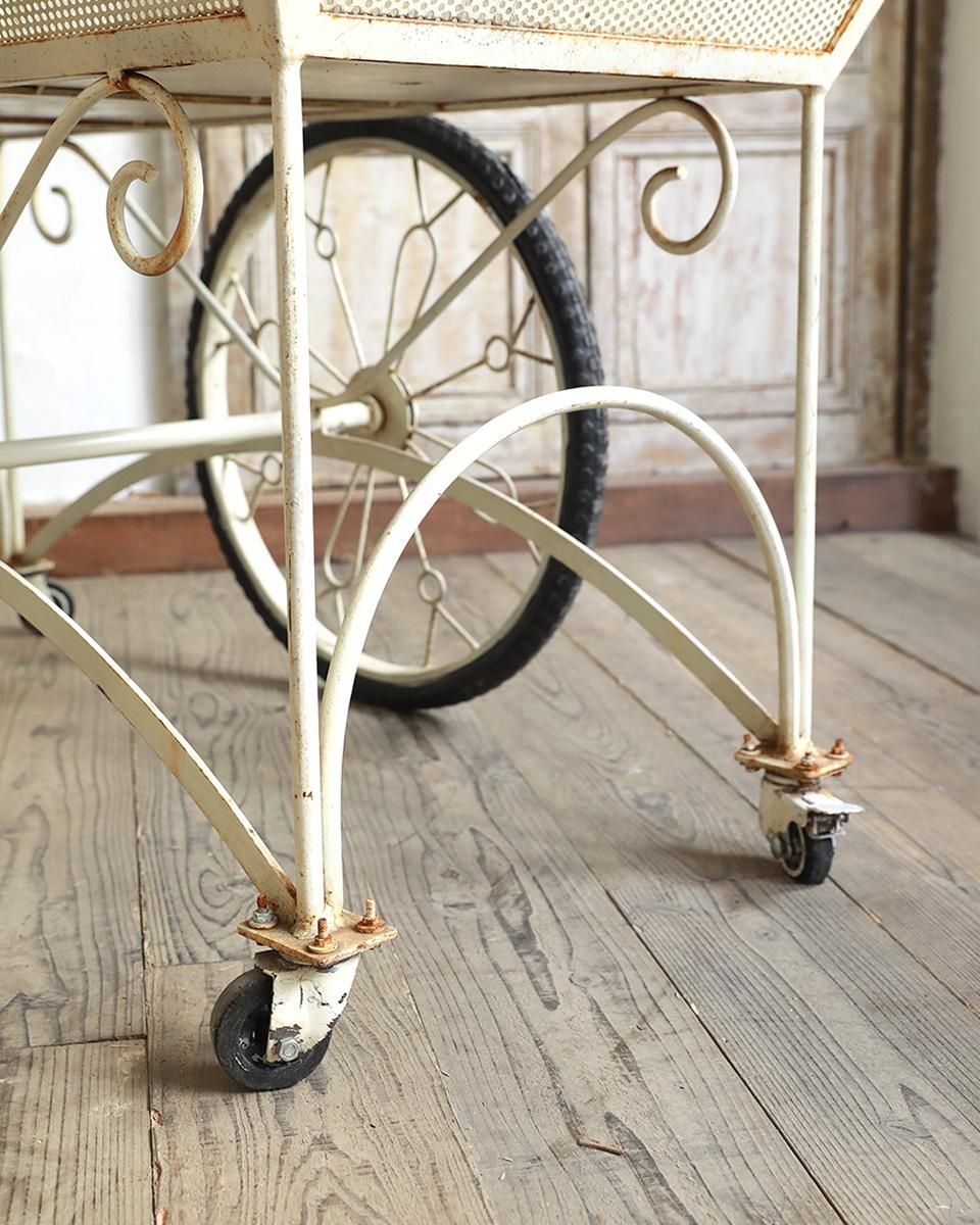 ワゴン　フランスアンティーク フランスアンティーク|木製ワゴン - L'atelier Brocante / ラトリエ