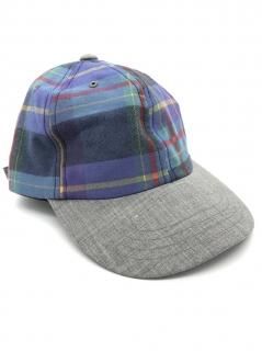 B26-C001 Winter madras capBROWN by 2-tacs