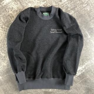B26-U002-1 GYM crew Charcoal  (Embroidery)BROWN by 2-tacs