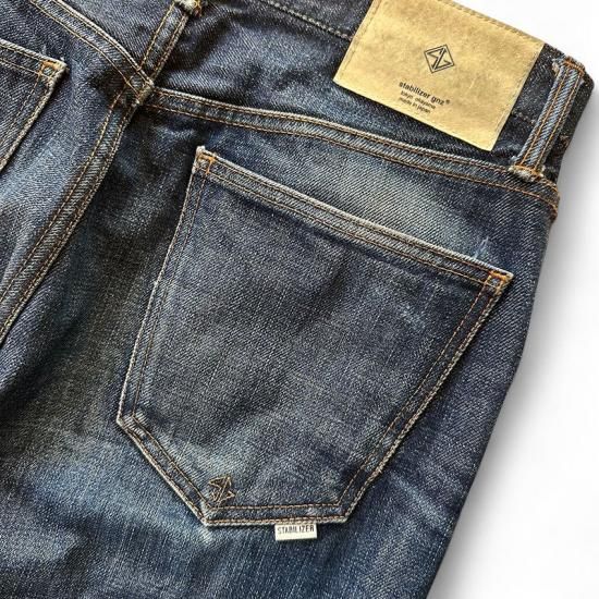 lot.0-09 selvedge wide straight【stabilizer gnz】 lot.0-09 selvedge wide straight【stabilizer gnz】
