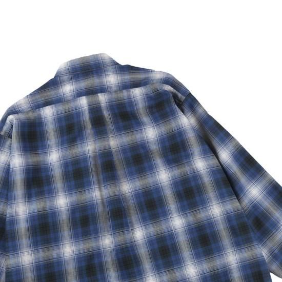 B31-S001CH Regular collar (Blue check)【BROWN by 2-tacs】
