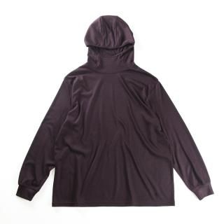 B32-KN004 BAA smooth-hoodie (Dark cherry)BROWN by 2-tacs