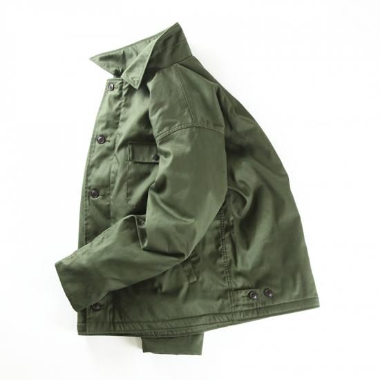 B32-J001 Deck jkt (Olive)【BROWN by 2-tacs】