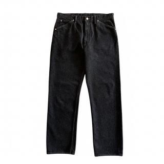 lot.0-08 selvedge straight (charcoal black)stabilizer gnz