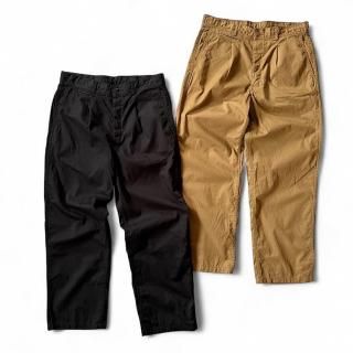 lot.0-55CH pleated trousers (beige / black)stabilizer gnz