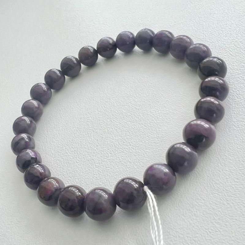 柔らかなパープル！超希少☆南アフリカ産☆スギライトブレスレット