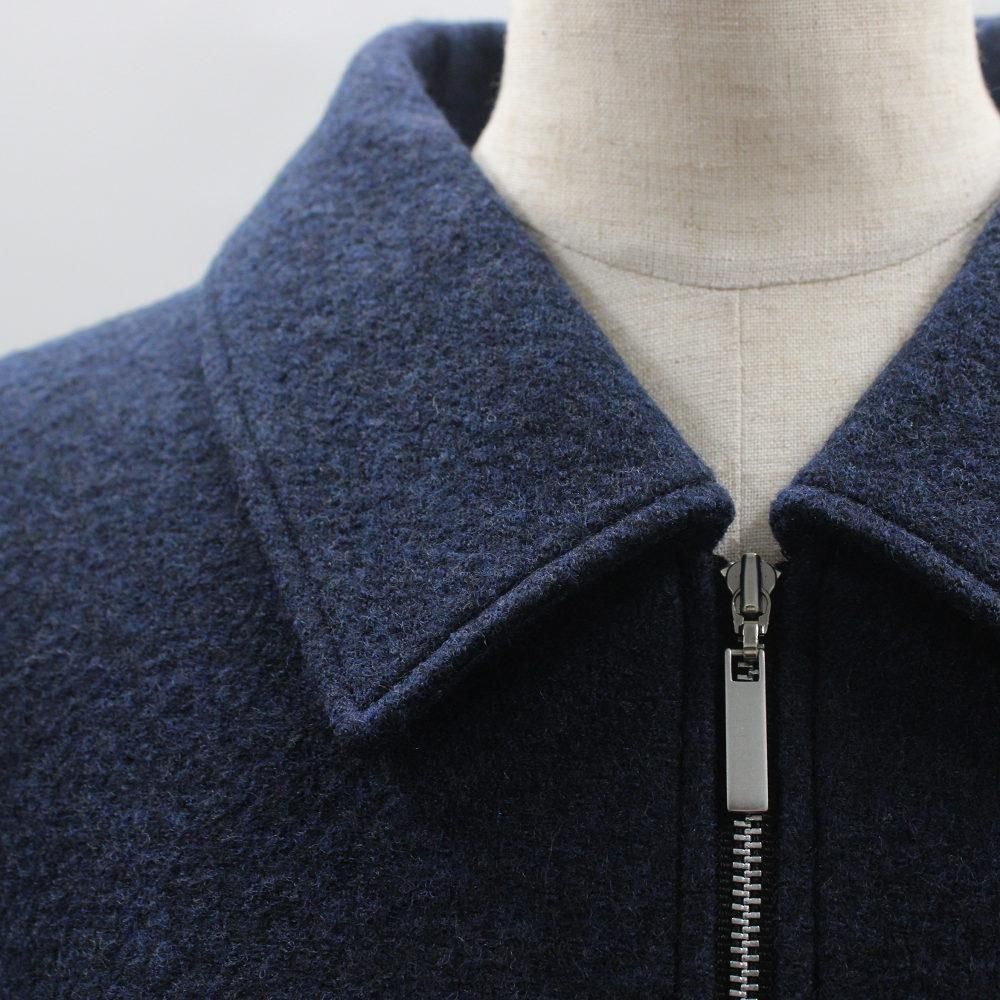 圧縮ウールZIPブルゾン - 五泉ニットオンラインストア