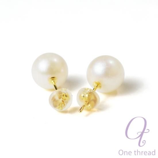 パール ピアス 真珠 18金 8mm-8.5mm珠 あこや真珠 Pearl ピアス パール ピアス 真珠 18金 8mm-8.5mm珠 あこや真珠 Pearl ピアス