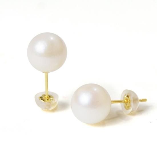 パール ピアス 真珠 18金 8mm-8.5mm珠 あこや真珠 Pearl ピアス パール ピアス 真珠 18金 8mm-8.5mm珠 あこや真珠 Pearl ピアス