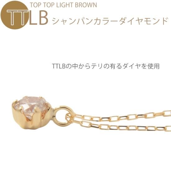 中古】 K18WG ネックレス スフェーン ダイヤモンド 鑑別書付き
