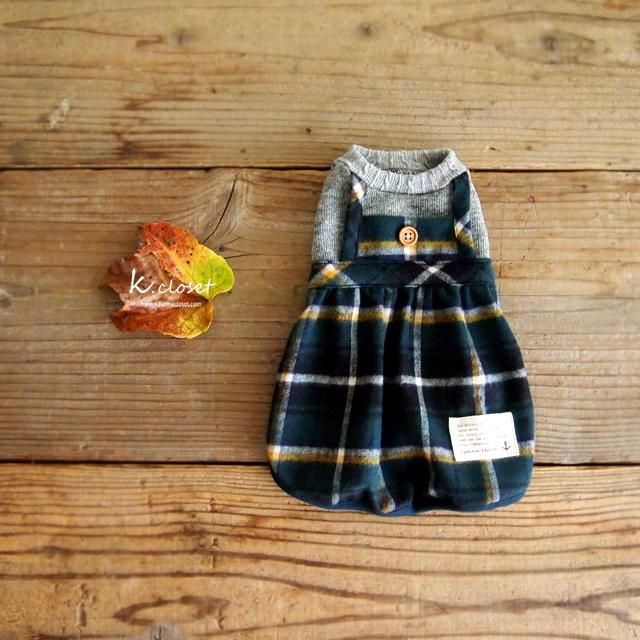 カンナクローゼット・ハンドメイドわんこ服・犬服