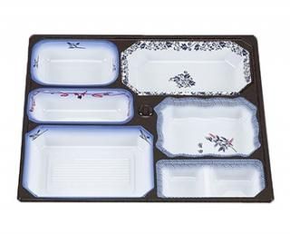 U-73-C 中仕切り有田　仕出し弁当（20枚）