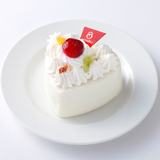 送料 消費税込み 犬用ケーキ Namara ハートケーキ ミルク 冷凍品