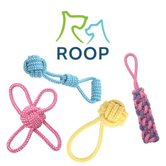 デンタルケアにも Roop 犬用おもちゃ ループ ノッティー ペット用品おやつの通販ショップ ハミングドッグ