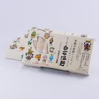 宮城のキャラクターデザイン白石温麺