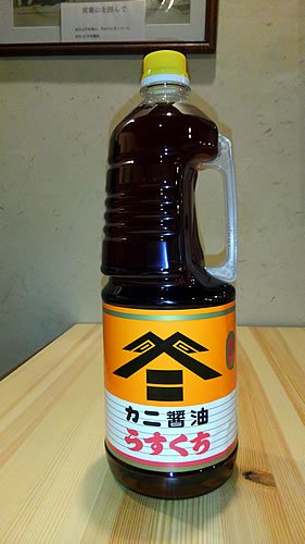 カニ白鶴1.8L【薄口醤油】