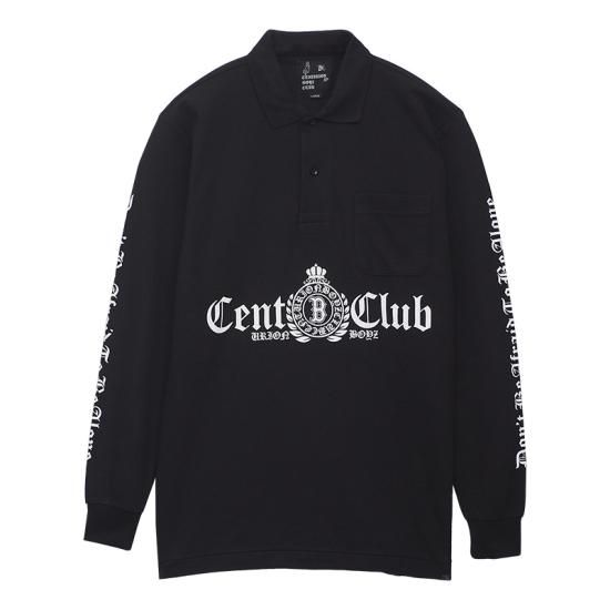 EMBLEM L/S POLO SHIRTS - CENTURION BOYZ CLUB EMBLEM L/S POLO SHIRTS - CENTURION BOYZ CLUB