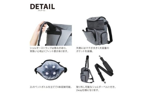 【中古】AO Coolers(エーオークーラー) バックパック ソフトクーラー 18パック ブラック リュック ショルダー 保冷 AOBPBK (日本正規品) 000000014672_XbvYdZL.jpg