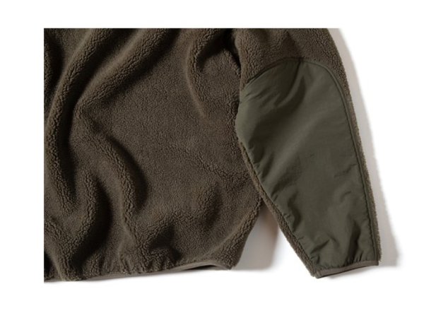 GRIP SWANY グリップスワニー GEAR POCKET FLEECE JKT オリーブ