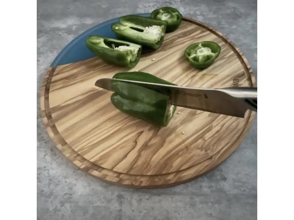 canowa ウッドxレジン カッティングボード 280 ラウンド ウッドxレジン カッティングボード 280 ラウンド | canowa