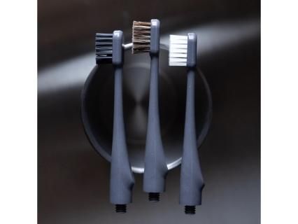 ORAL MOUNTAIN 歯ブラシ「HYBRID BANBOO」HEAD グレーの商品画像