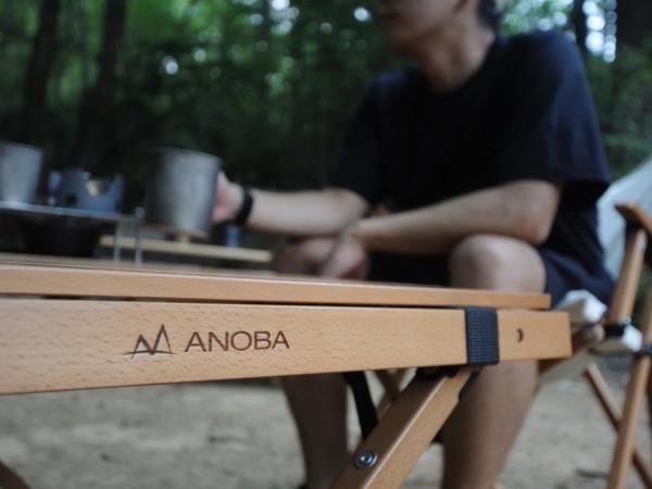 ANOBA (アノバ)ウッドロールトップテーブル -STANDARD point ANOBA (アノバ)ウッドロールトップテーブル -STANDARD point