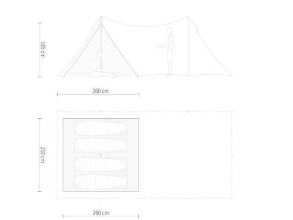 大人気アイテム Pre Tents（プレテント）Bealoc half inner(4 season テント・タープ