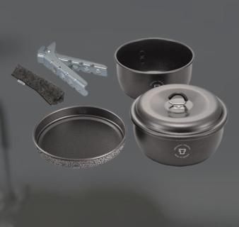 trangia ツンドラ3ミニ ブラックバージョンの商品画像