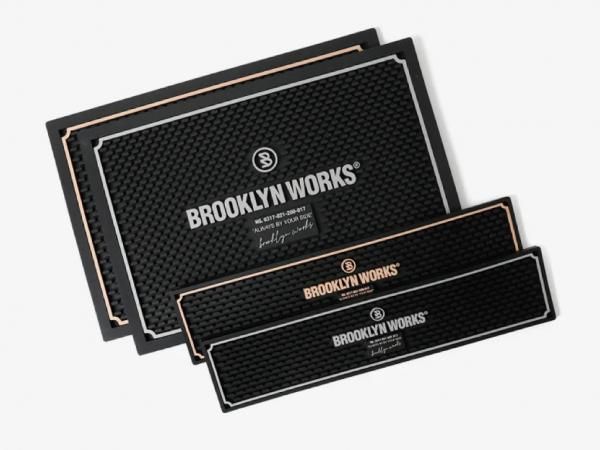BROOKLYN WORKS BAR MAT - STANDARD point