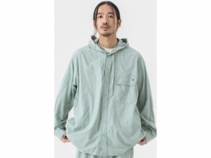 PAPERSKY WEAR HIKE&BIKE NYLON TUSSER FOODED SHIRTの商品画像
