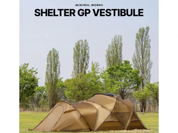 MINIMAL WORKS ミニマルワークス SHELTER GH HERITAGE VESTIBULE MINIMAL WORKS ミニマルワークス SHELTER GH HERITAGE VESTIBULE