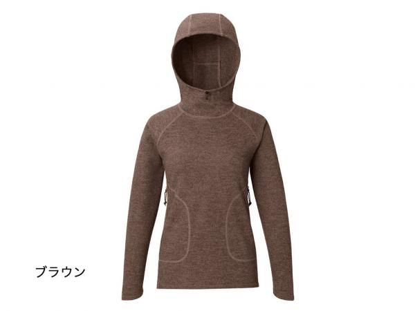 AXESQUIN(アクシーズクイン) W'sメリノウールフーディ- STANDARD point