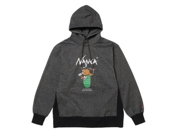 NANGA×Jerry Ukai ECO HYBRID Sleeping Jerry Marquez HOODIE NANGA×Jerry Ukai ECO HYBRID Sleeping Jerry Marquez HOODIE