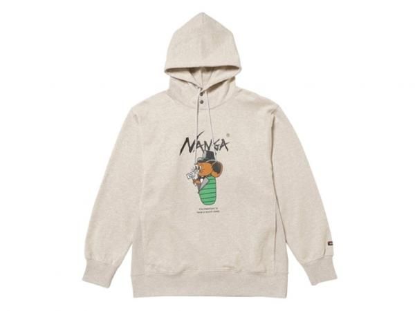 NANGA×Jerry Ukai ECO HYBRID Sleeping Jerry Marquez HOODIE NANGA×Jerry Ukai ECO HYBRID Sleeping Jerry Marquez HOODIE