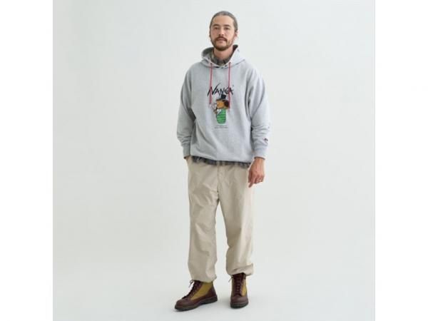 NANGA×Jerry Ukai ECO HYBRID Sleeping Jerry Marquez HOODIE NANGA×Jerry Ukai ECO HYBRID Sleeping Jerry Marquez HOODIE