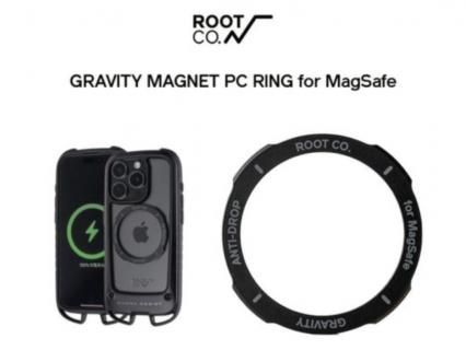 ROOT CO. MAGNET PC RING for MagSafe Blackの商品画像