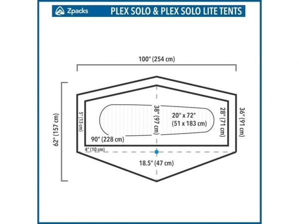 Made in USA◇Zpacks「Plex Solo Classic Tent 1人用テント