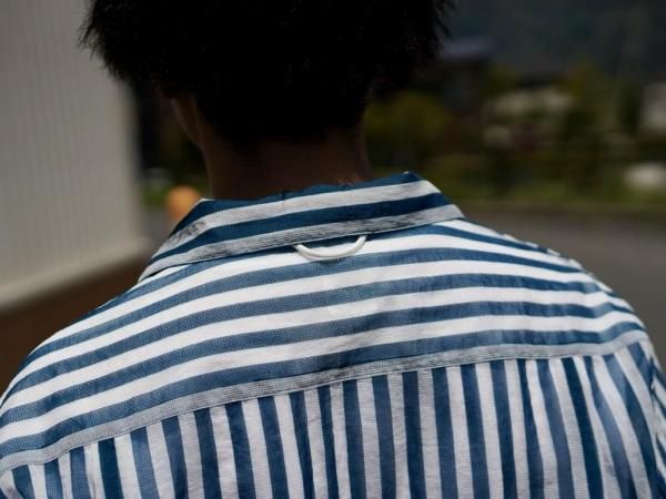 迷迭香 MESH L/S SHIRT STRIPE - STANDARD point