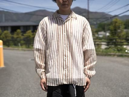 迷迭香 MESH L/S SHIRT STRIPEの商品画像