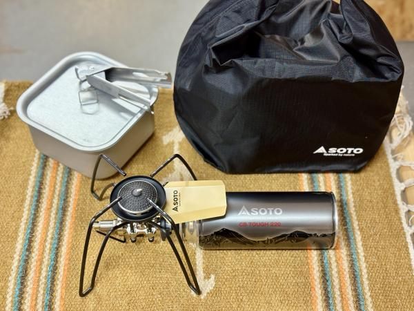 SOTO レギュレーターストーブ サンドベージュ PDS限定セット