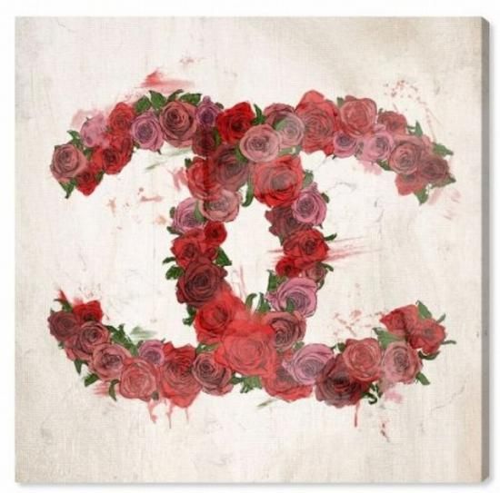 Oliver Gal オリバーガル Love Roses 小さめ 38cm X 25cm キャンバスアート