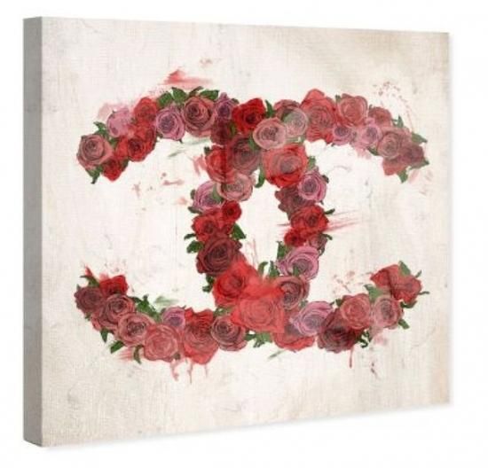 Oliver Gal オリバーガル Love Roses 小さめ 38cm X 25cm キャンバスアート