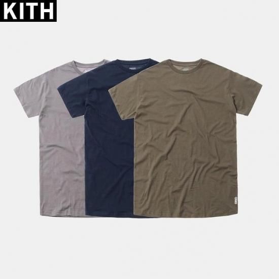 大人気 入手困難 Kith コットン Tシャツ 3枚パック パックt グレー オリーブ ネイビー メンズ 大人気 入手困難 Kith コットン Tシャツ 3枚パック パックt グレー オリーブ ネイビー メンズ