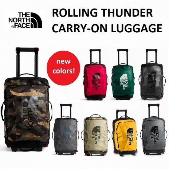 日本未発売 The North Face ザ ノースフェイス 機内持ち込み可 40l 22in スーツケース キャリーバッグ