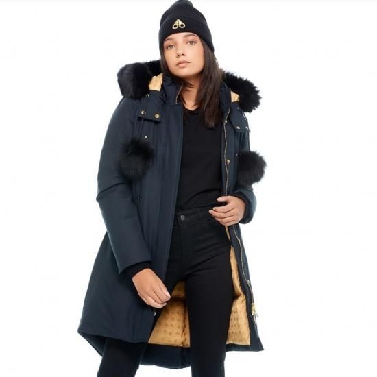 最新作 Moose Knuckles ムースナックルズ Grand Metis ファー付き ダウンコート ダウンジャケット ネイビー 最新作 Moose Knuckles ムースナックルズ Grand Metis ファー付き ダウンコート ダウンジャケット ネイビー